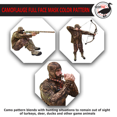 Camo Face Masks